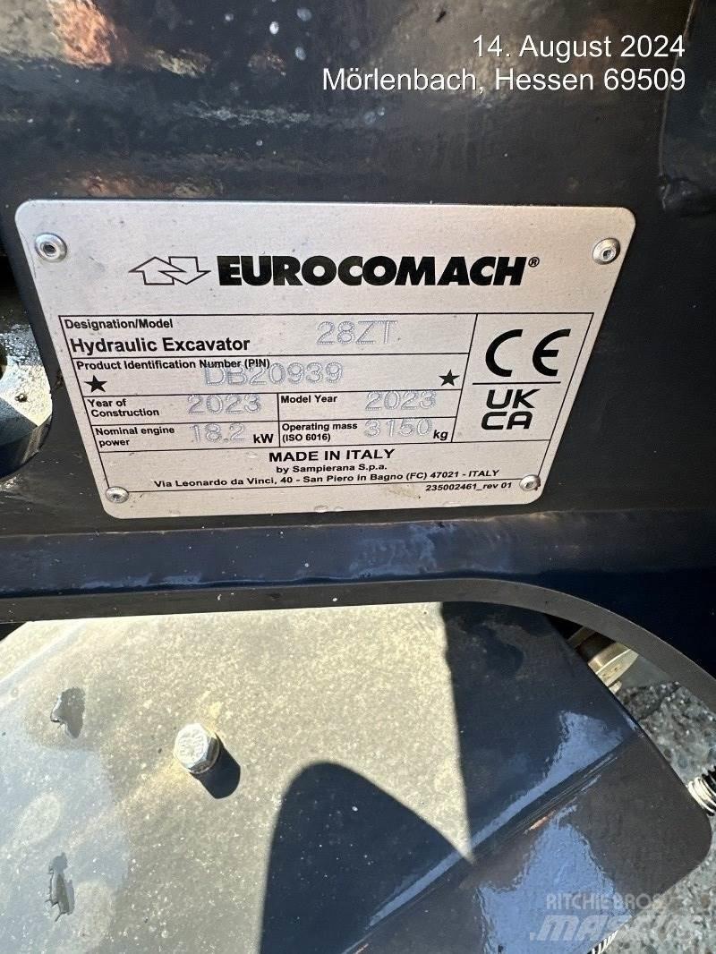 Eurocomach 28ZT Mini bageri < 7t