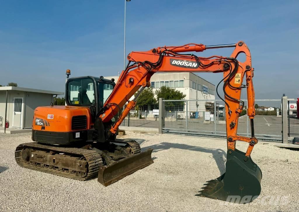 Doosan DX 80 R Midi bageri 7t – 12t