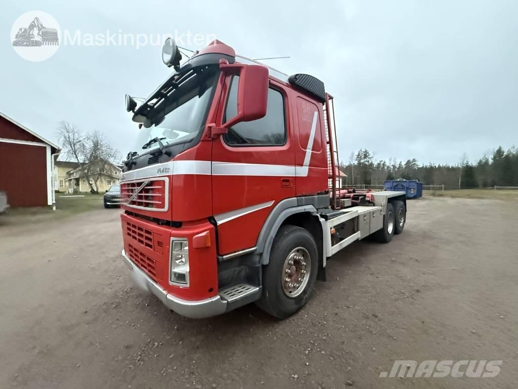 Volvo FM 12 Rol kiper kamioni sa kukom za podizanje tereta