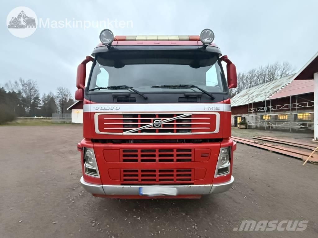 Volvo FM 12 Rol kiper kamioni sa kukom za podizanje tereta