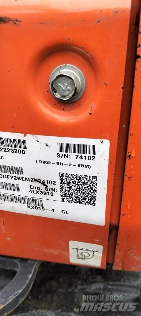 Kubota KX 019-4 Mini bageri < 7t