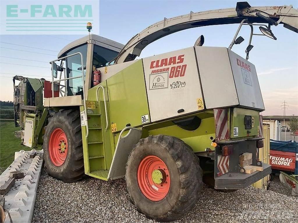 CLAAS jaguar 860 Mašine za stočnu hranu sa sopstvenim pogonom