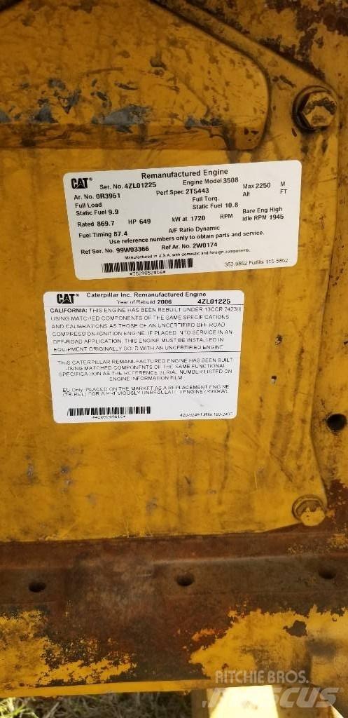 CAT 3508 Motori za građevinarstvo