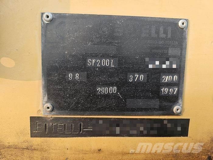Bitelli SF200 Asfaltni finišeri