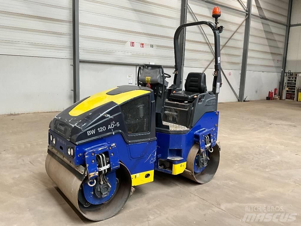 Bomag BW 120 AD-5 Valjci sa duplim bubnjem