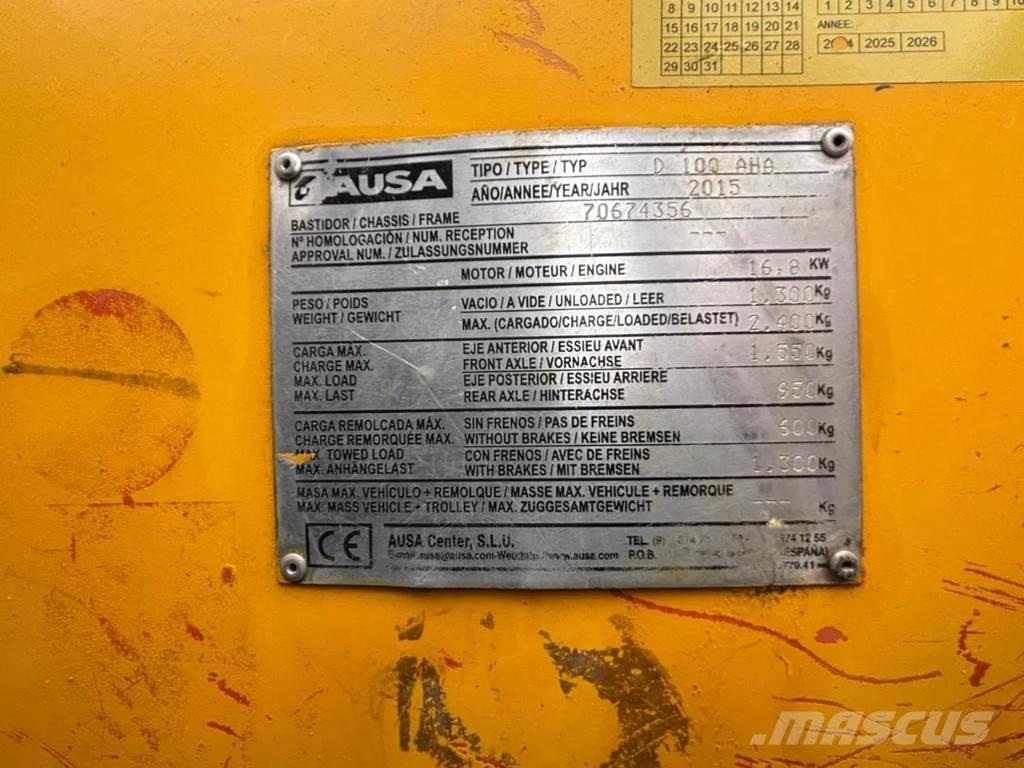 Ausa D 100 AHA Zglobni damperi