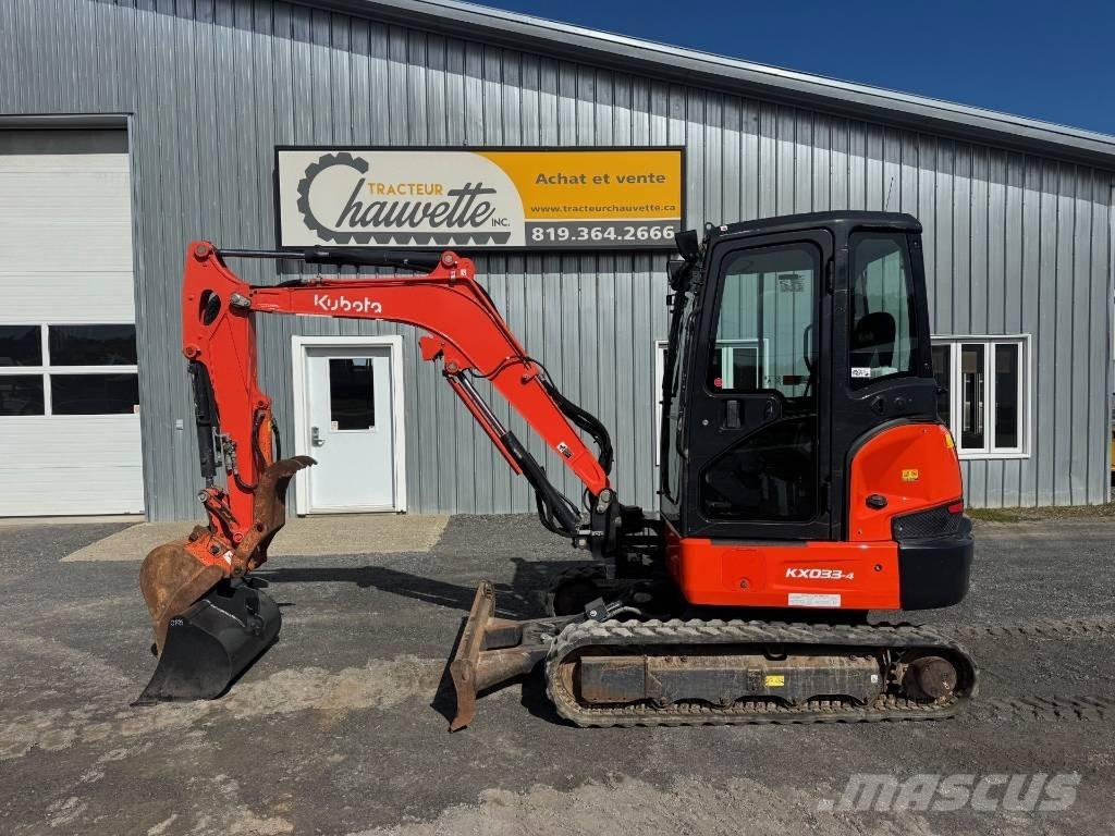 Kubota KX 033-4 Mini bageri < 7t