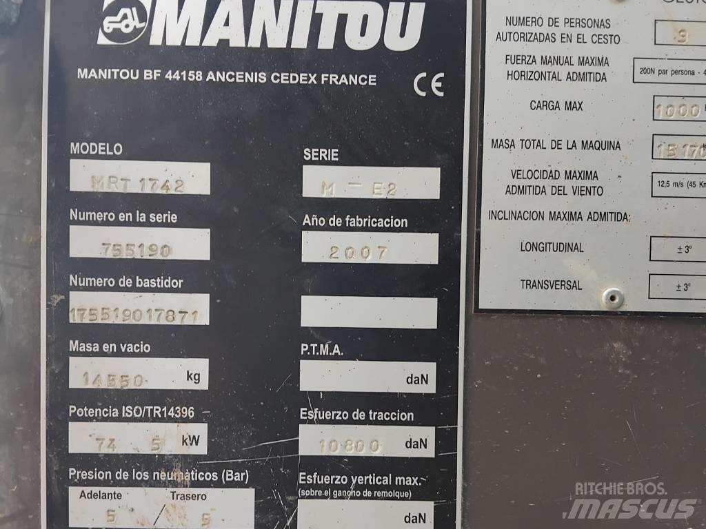 Manitou MRT1742 Teleskopski viljuškari