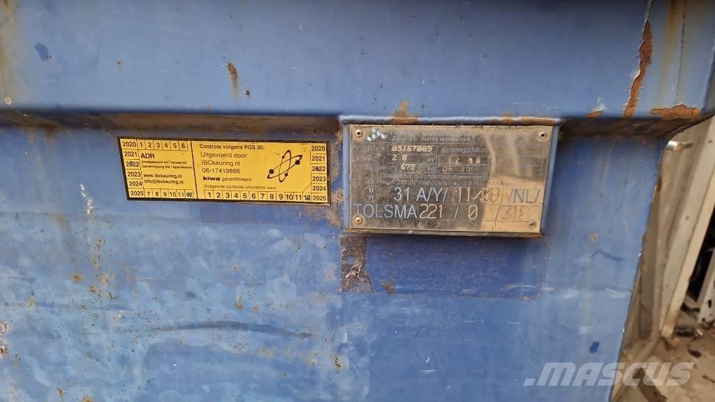  tolsma brandstoftank Ostala oprema za rukovanje i utovar tereta