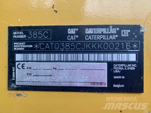 CAT 385 C L  385CL Bageri guseničari