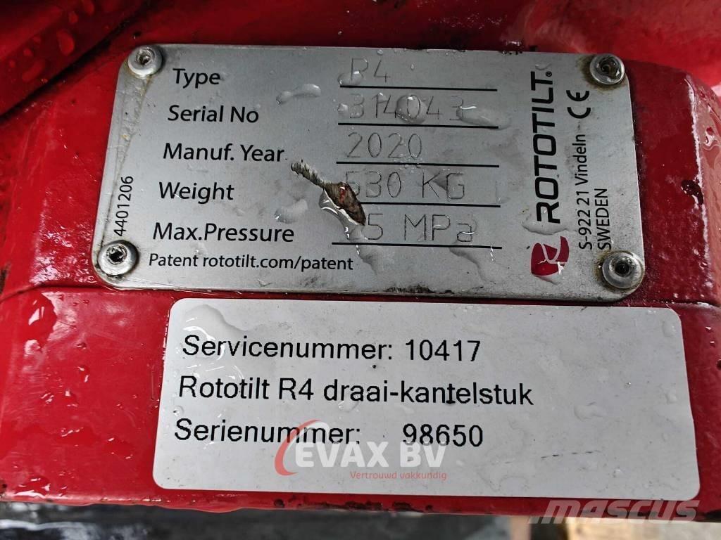 Rototilt R4 Rotatori za građevinarstvo