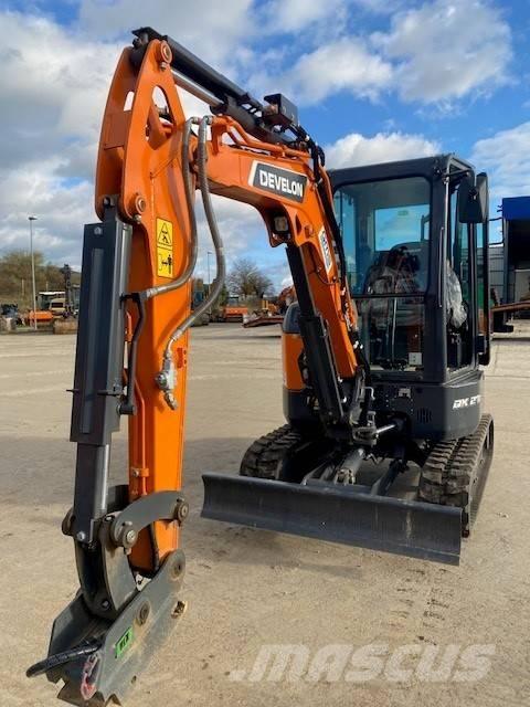 Develon DX 27 Z-7 Mini bageri < 7t