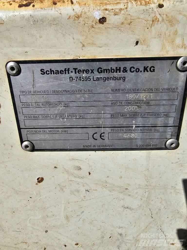 Terex HR 18 Mini bageri < 7t