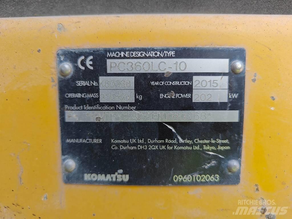 Komatsu PC 360 LC-10 Bageri guseničari