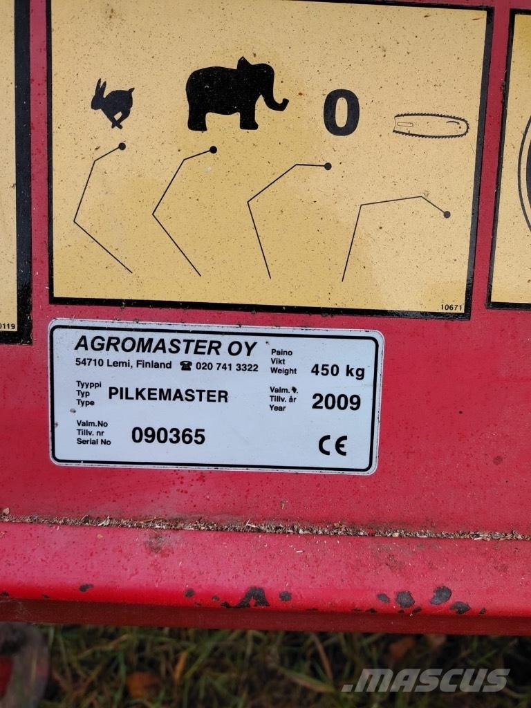 Pilkemaster Classic Cepači za drva, drobilice za drvo i strugači