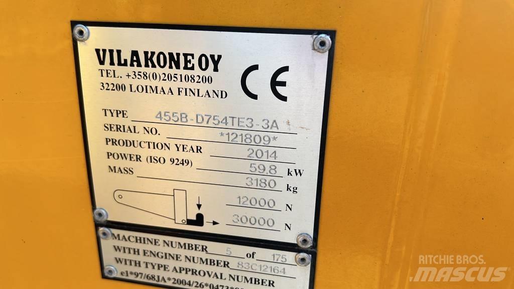 Wille 455 B Pomoćne mašine