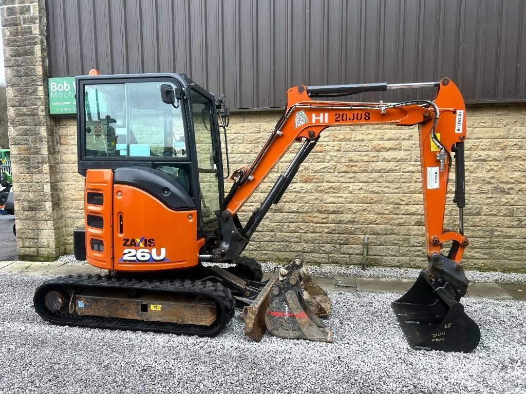 Hitachi ZX26U-6 Mini bageri < 7t