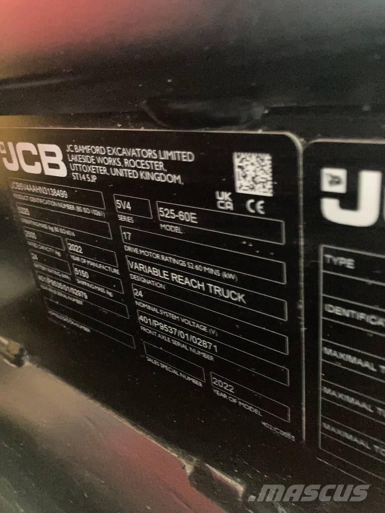 JCB 525-60 E Teleskopski viljuškari