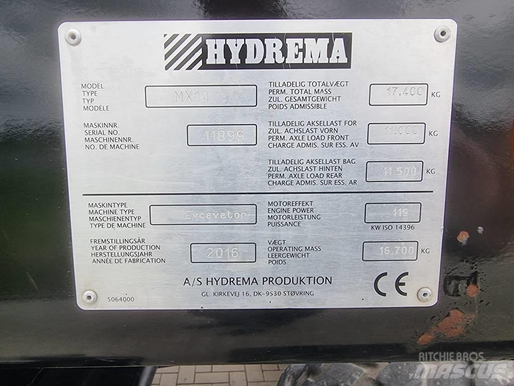 Hydrema MX 14 Bageri točkaši