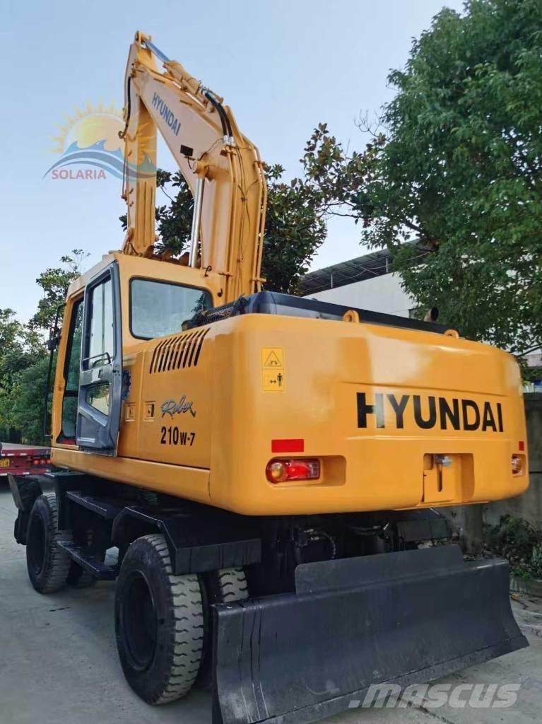 Hyundai R210w-7 Bageri točkaši