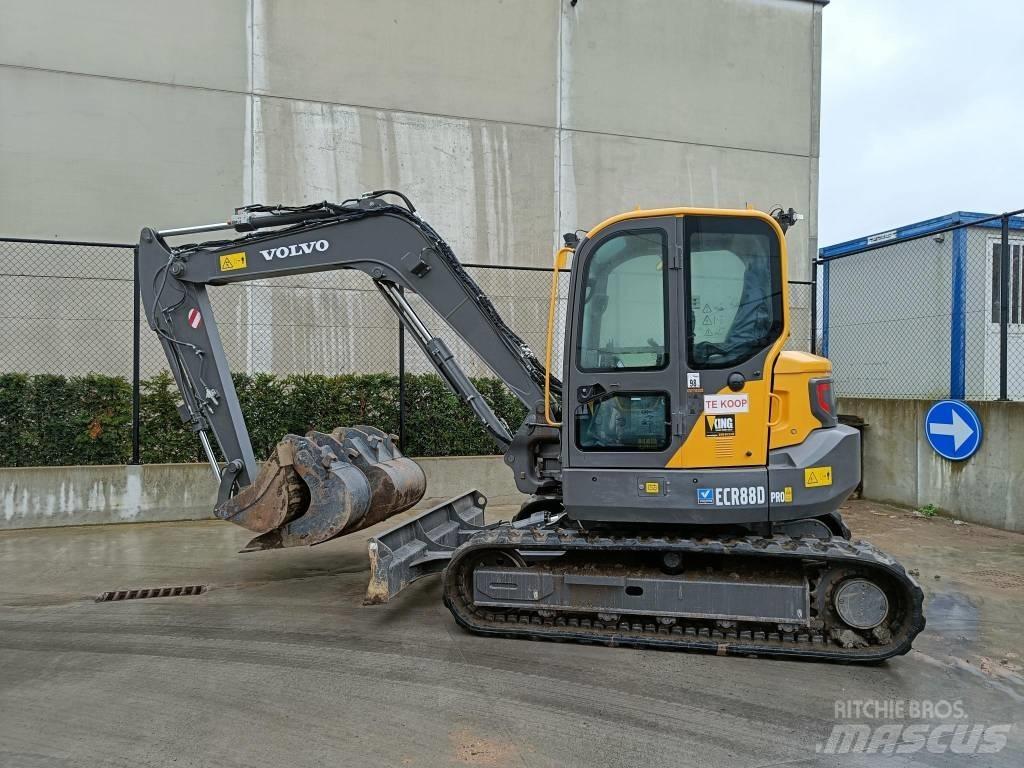 Volvo ECR 88 D Bageri točkaši