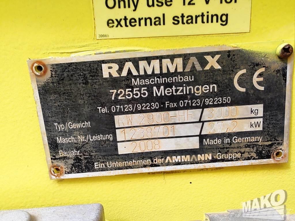 Rammax RW 2900 Valjci sa duplim bubnjem