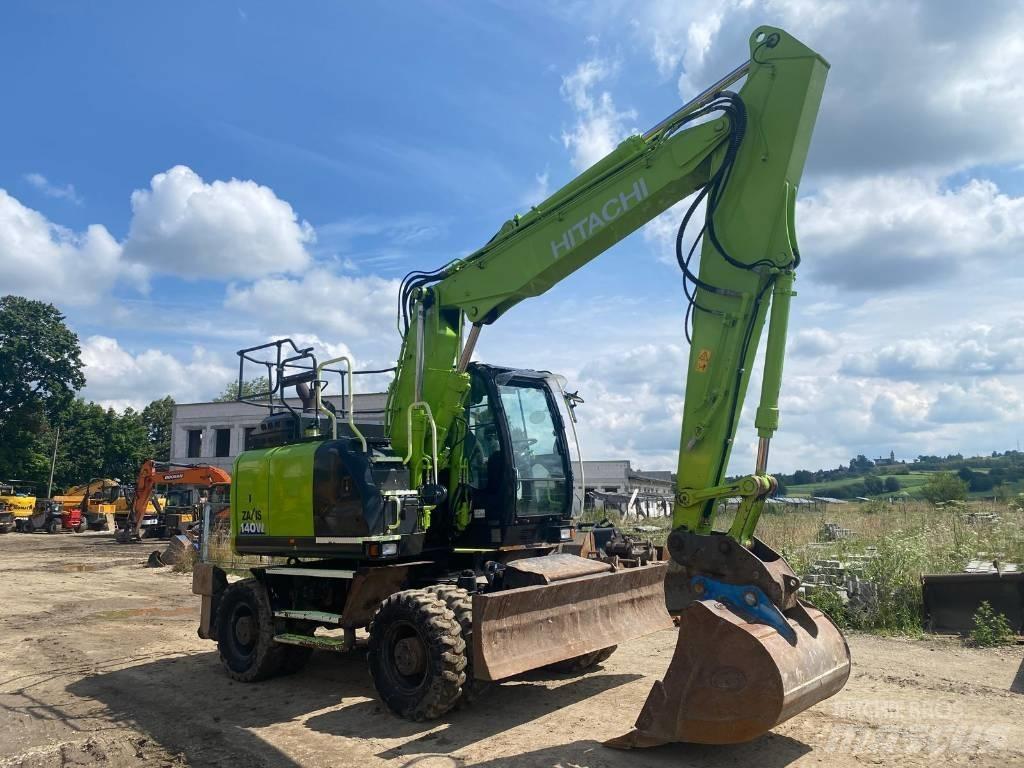 Hitachi ZX 145 W-6 Bageri točkaši