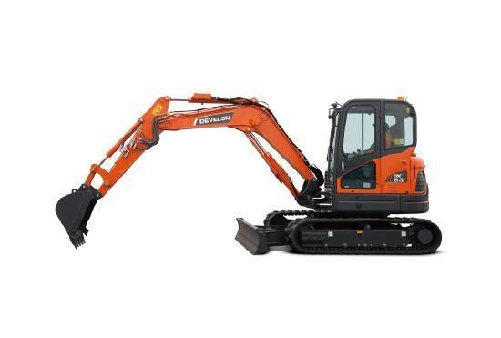 Develon DX 63-3 Mini bageri < 7t