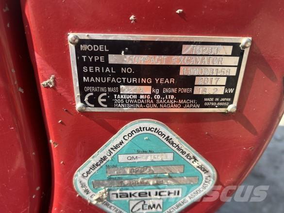 Takeuchi TB230 Ostalo za građevinarstvo