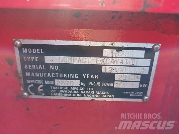 Takeuchi TB23R Ostalo za građevinarstvo