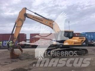 Hyundai HX220L Bageri guseničari