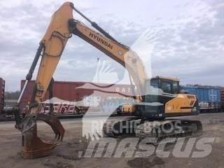 Hyundai HX220L Bageri guseničari