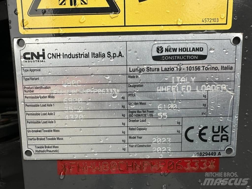 New Holland W 80 C Višenamenski utovarivači