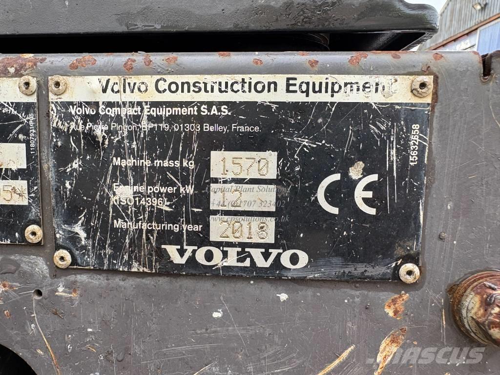 Volvo EC 15 D Mini bageri < 7t