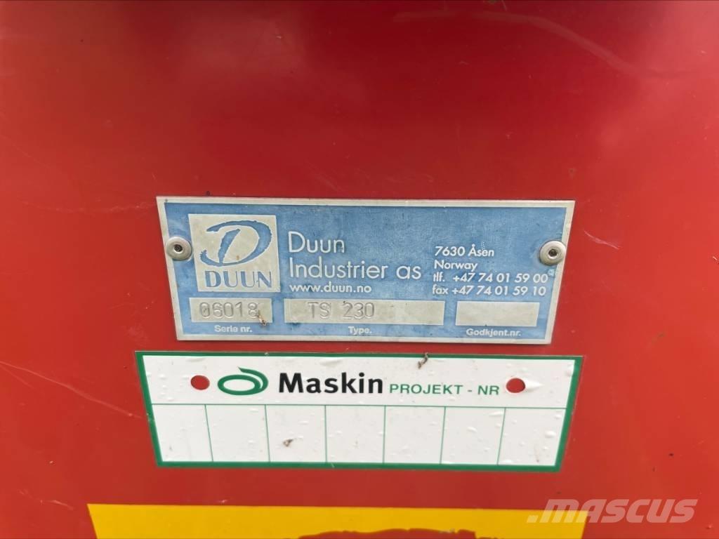 Duun TS 230 Snežne daske i plugovi