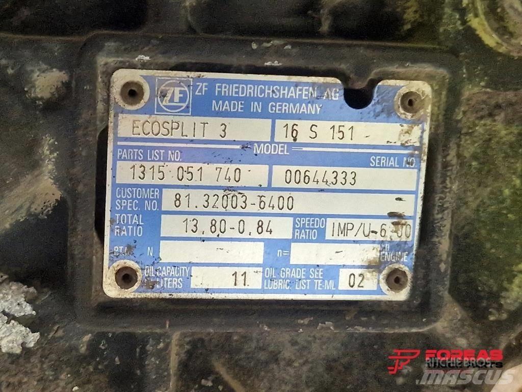 ZF ECOSPLIT 16S - 151 Menjači