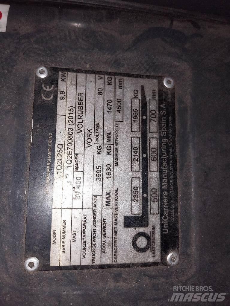 UniCarriers QX25 Električni viljuškari