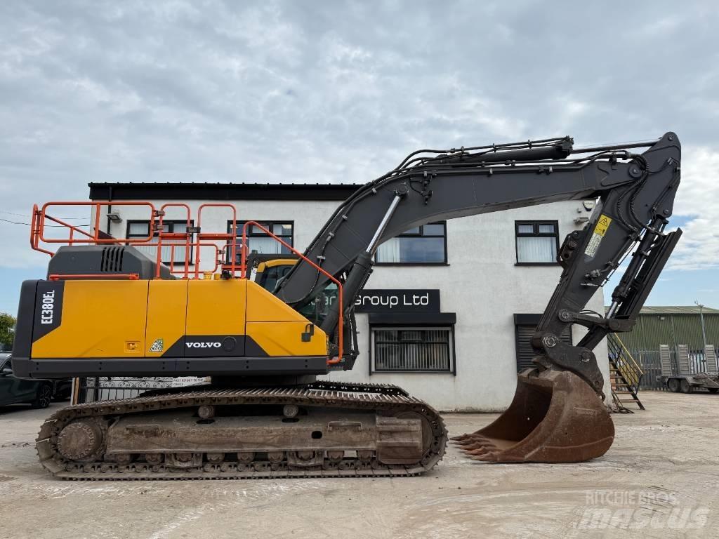 Volvo EC 380 EL Bageri guseničari