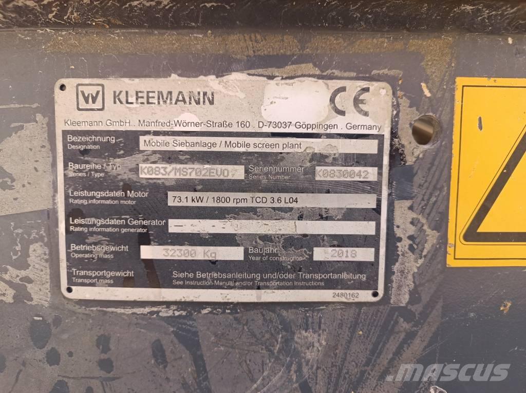 Kleemann MS 702 Evo Mobilna sita