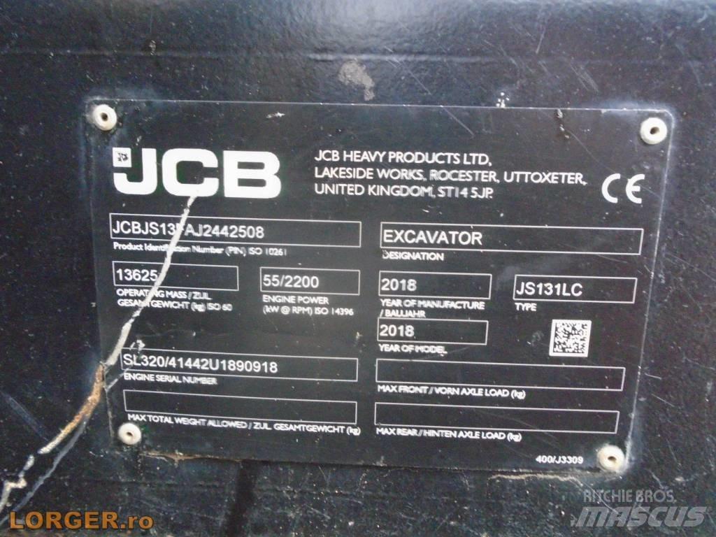JCB JS 131 LC Bageri guseničari