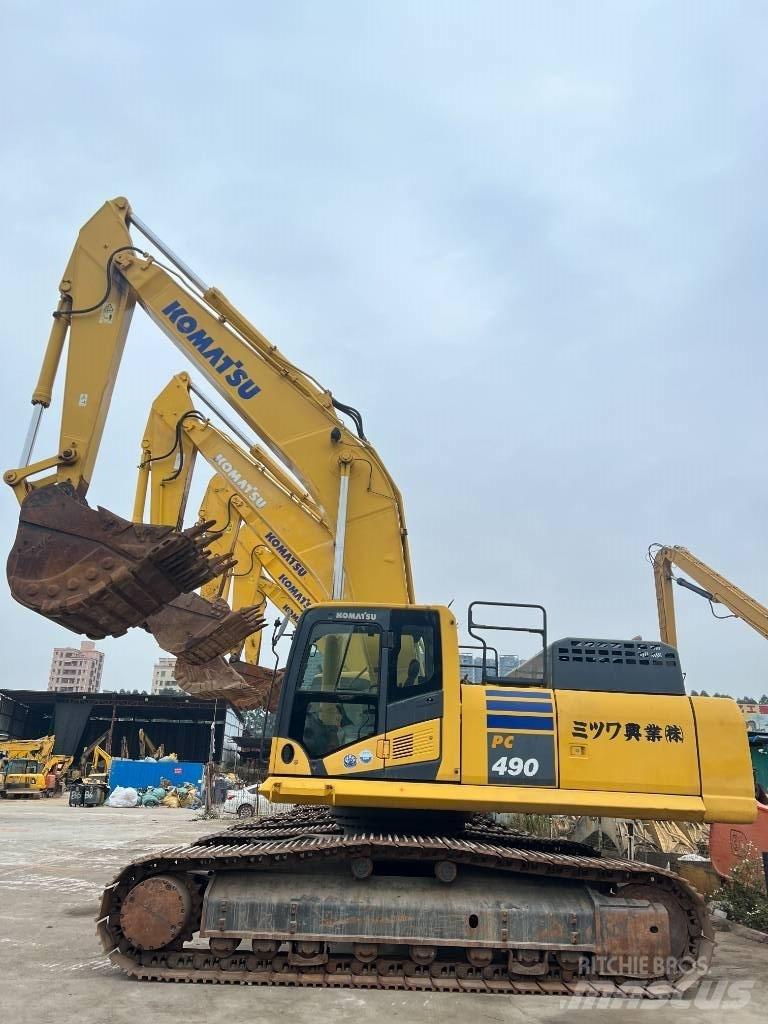 Komatsu PC 490 Bageri guseničari