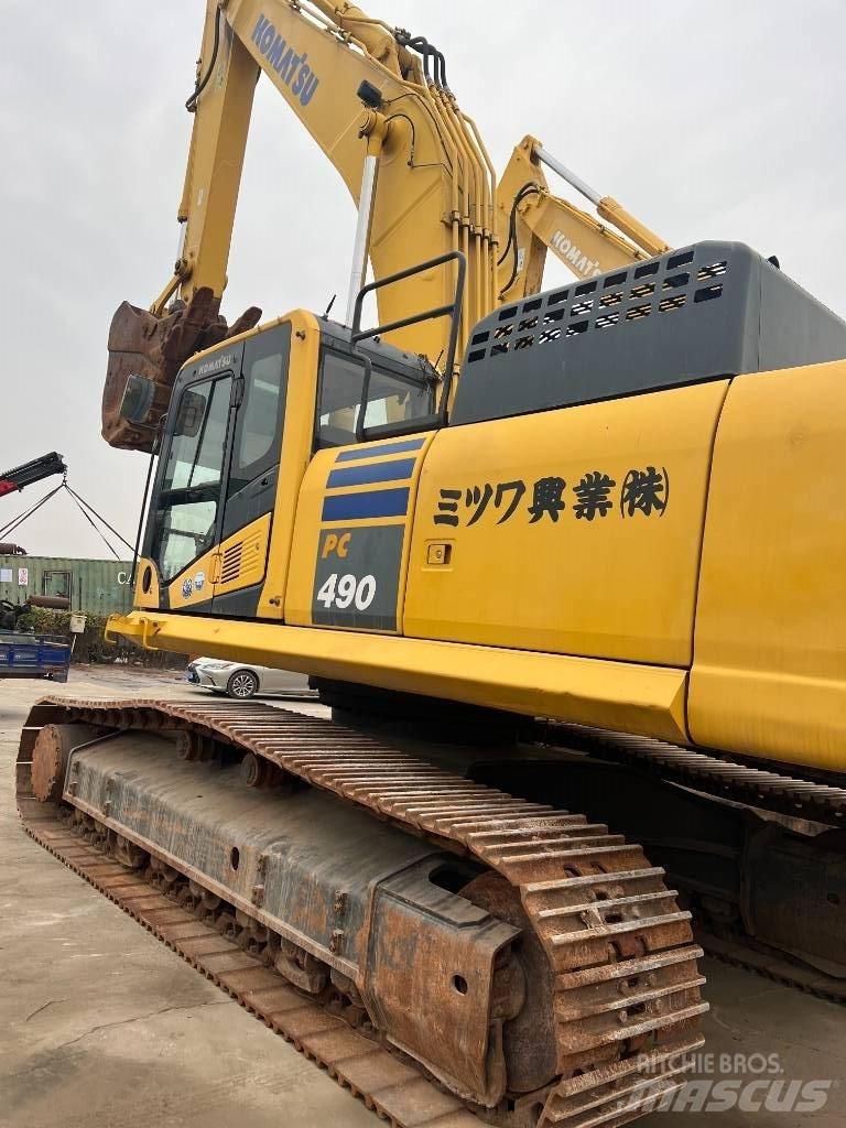 Komatsu PC 490 Bageri guseničari