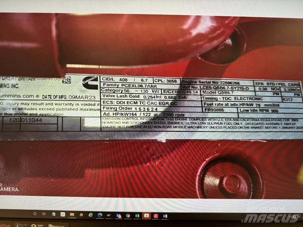 Cummins QSB6.7C-T4 Ostalo za građevinarstvo