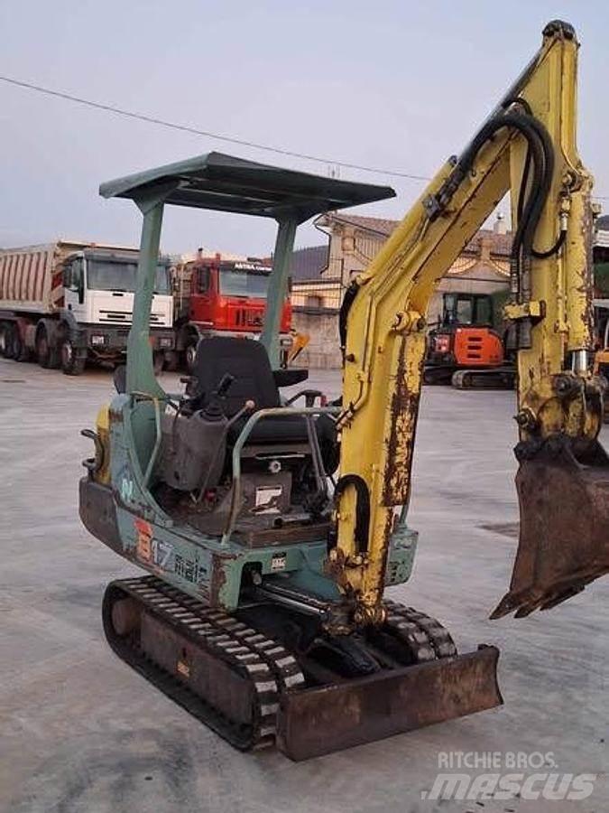 Yanmar B17 Mini bageri < 7t