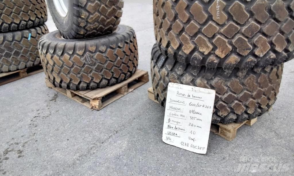 Alliance 600/55R26.5 Gume, točkovi i felne