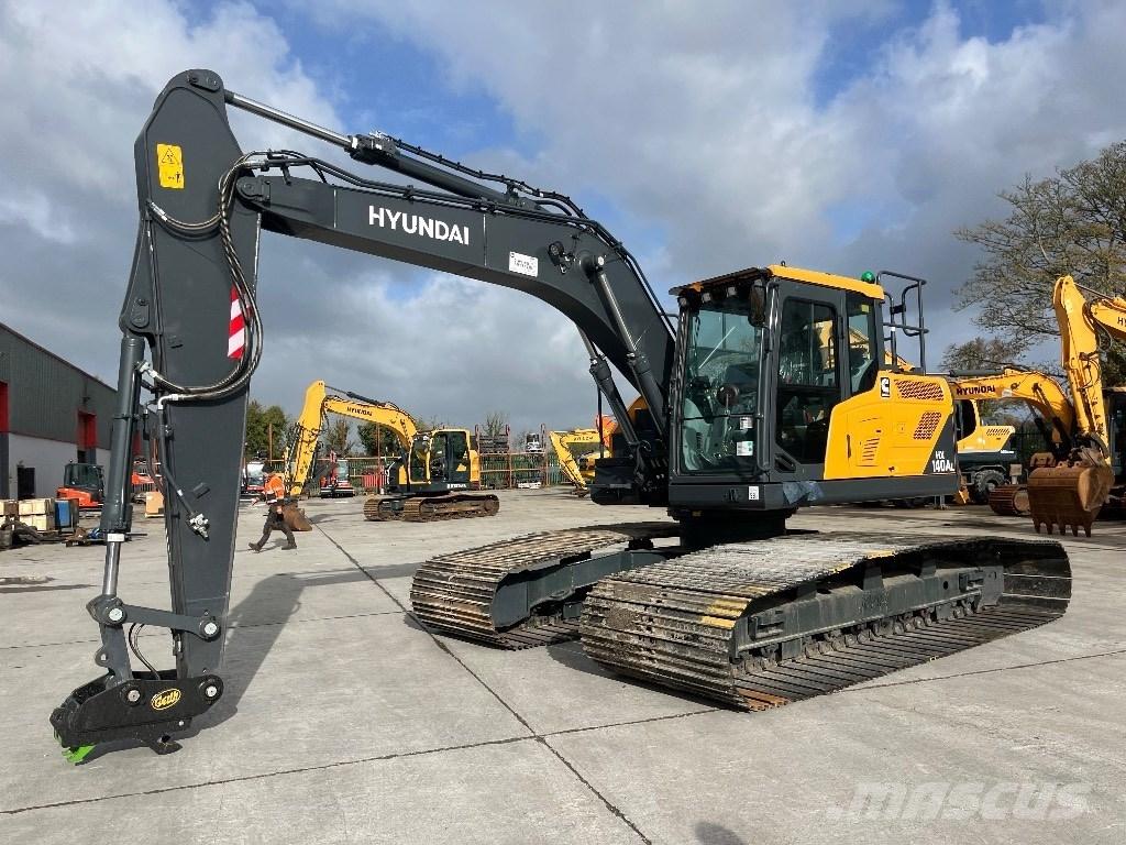 Hyundai HX 140 AL Bageri guseničari