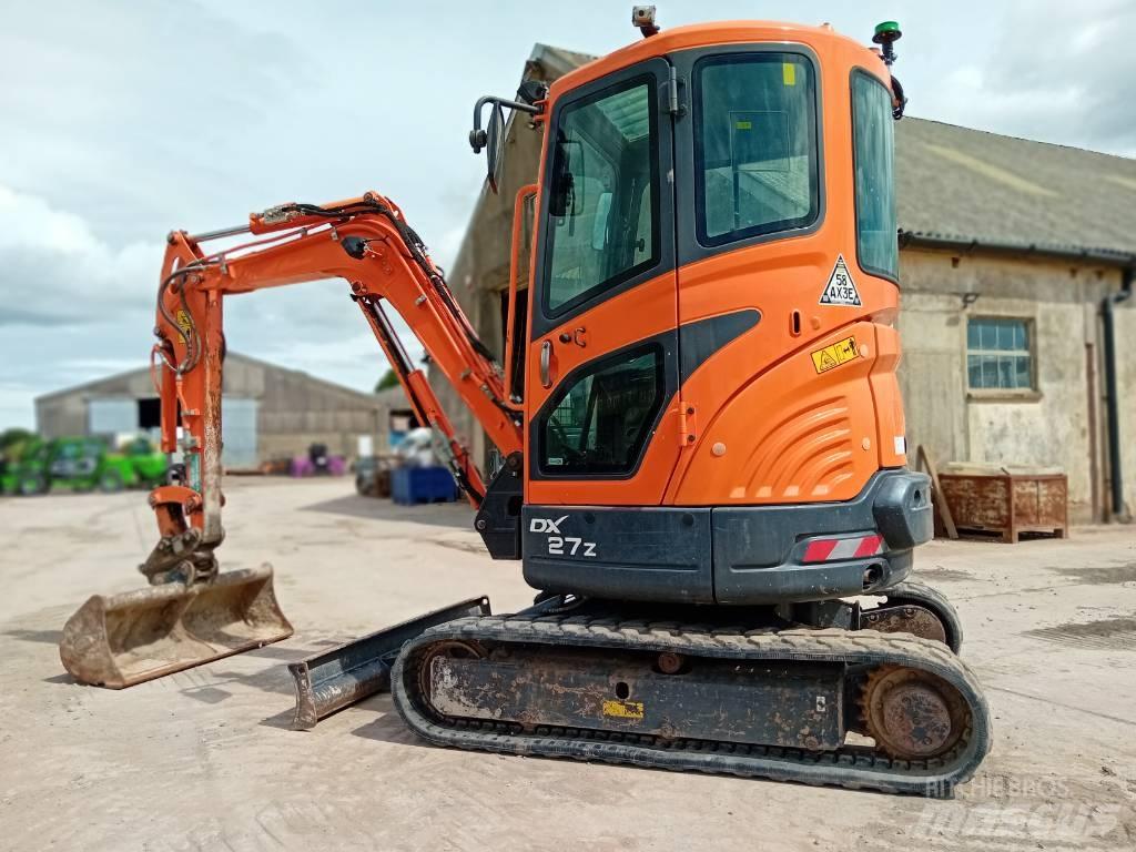 Doosan DX 27 Z Mini bageri < 7t