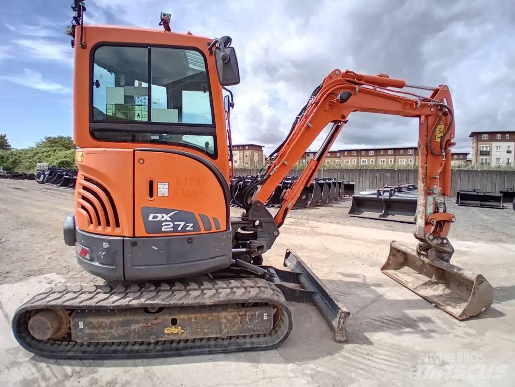 Doosan DX 27 Z Mini bageri < 7t