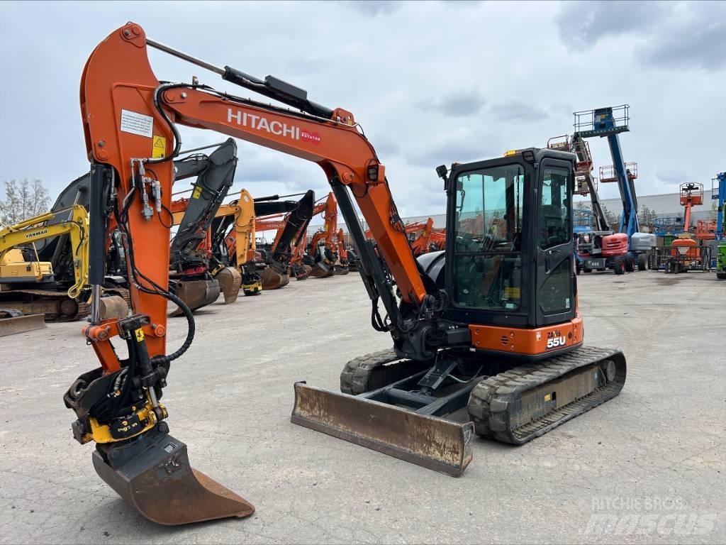 Hitachi ZX55U-6 Mini bageri < 7t