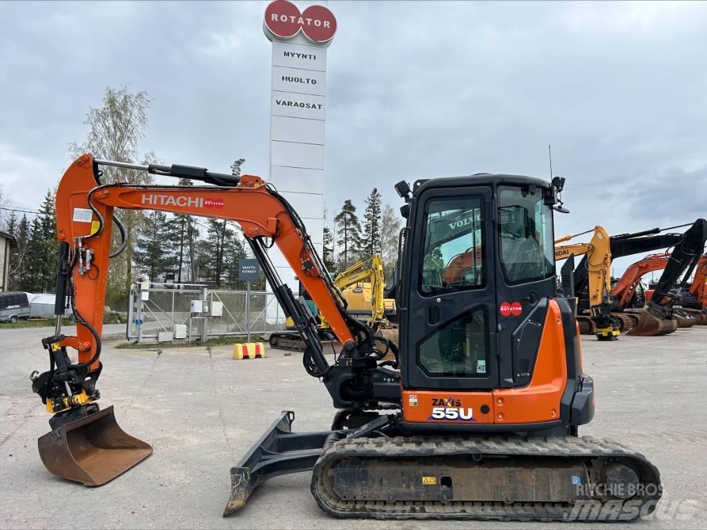Hitachi ZX55U-6 Mini bageri < 7t
